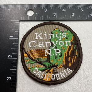 Unopened Vtg 1980s Kings Canyon National Park California Patch 868A